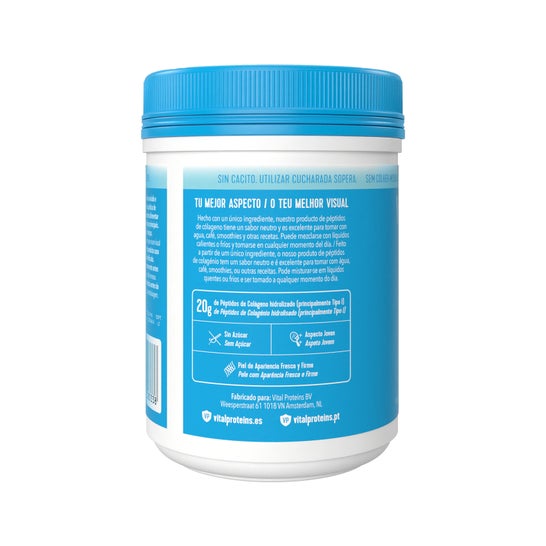 Proteínas Vitais Peptídeos de Colágeno 284g