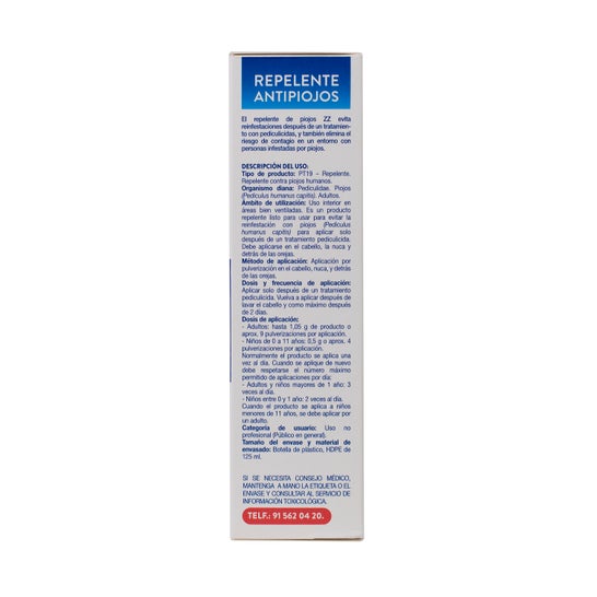 Zz Repelente de Piolhos 125ml