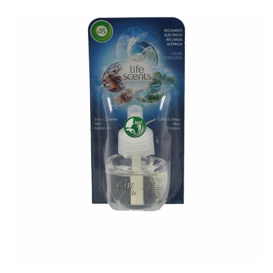 Air Wick Refil Elétrico Refil de Refrigerador de Ar Oásis Turquesa 1pc