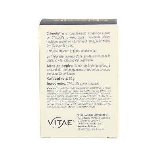 Vitae Chlorella 200mg 300comp