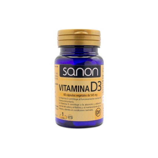 Sanon Vitamina D3 60 Caps