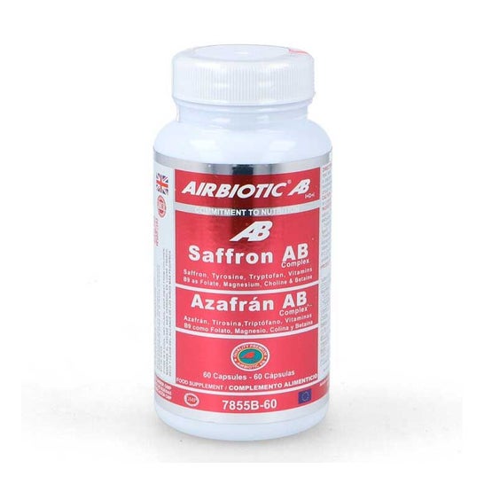 Airbiotic Azafrán Ab Complex 60 Cápsulas