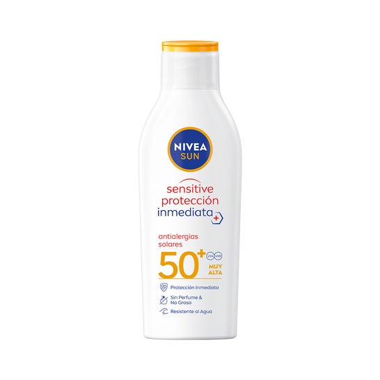 Protector Solar Anti-Alérgico Nivea Sun Sensitive Spf50 200ml