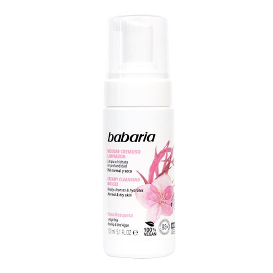 Leite de Limpeza de Rosa Mosqueta Babaria Pele Normal e Seca 150ml