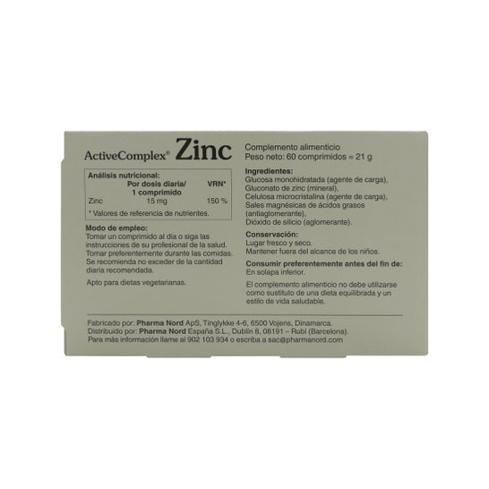 ActiveComplex ™ Zinc 60comp