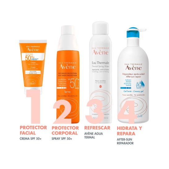 Avène Solar Creme Peles Sensíveis SPF50+ 50ml