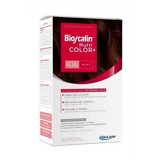 Bioscalin Nutricolor+ Cor do Cabelo 4.14 Moka 1 Unidade Bioscalin Nutricolor+ Cor do Cabelo 4.14 Moka 1 Unidade