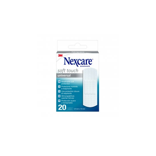 Pensos suaves Nexcare® 19X76Mm 20Uds