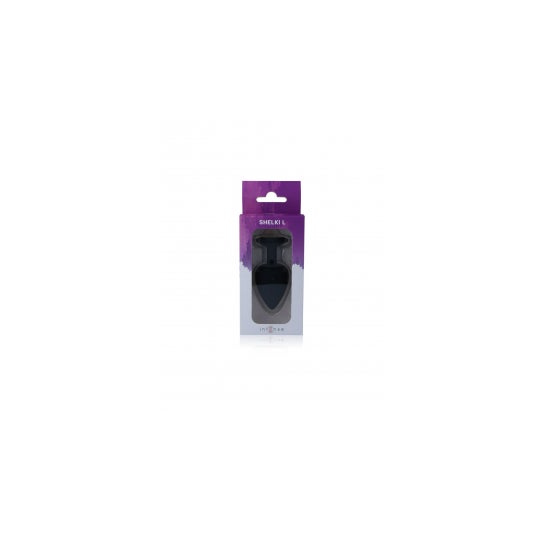 Brinquedos Anal Intenso Shelki L Plug Anal Preto