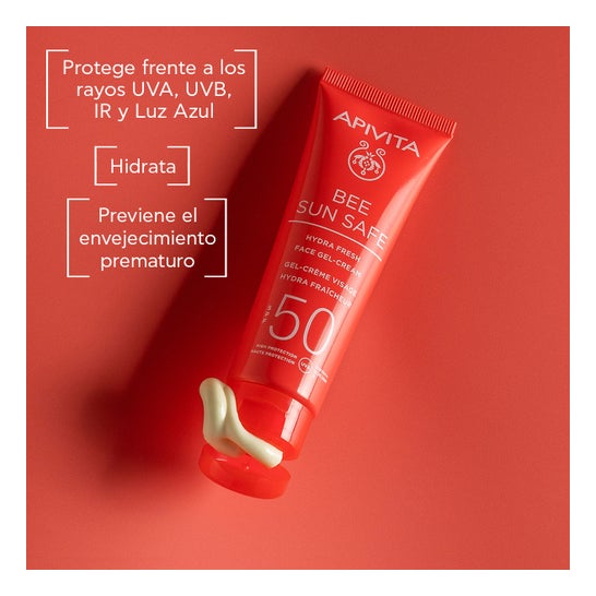 Apivita Bee Sun Safe Hydra Fresh Gel-Crema Facial SPF50 50 ml