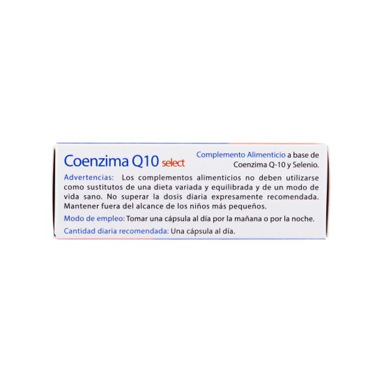 Vitalfarma Coenzima Q10 Selecione 40 Mg 30 Cápsulas