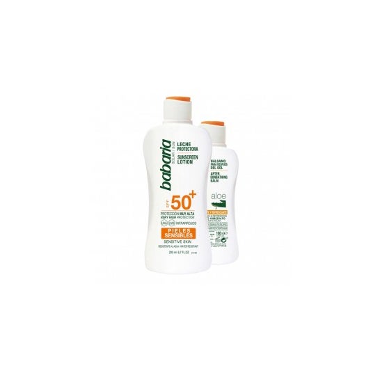 Babaria Solar Leche Corporal Piel Sensible Spf50+ 200ml + After