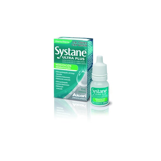 Gotas para os olhos com lubrificação Systane Hydra 10ml