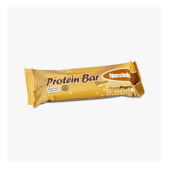 PromoPharma Protein Bar Barrita de Proteíca de Avellana 45g