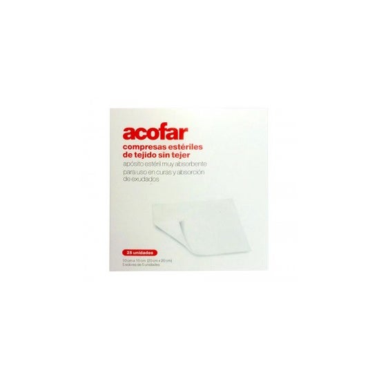 Vestir estéril de Acofar Non-woven 25uds da tela
