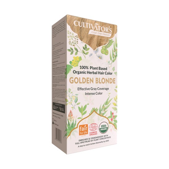 Golden Blonde Organic Hair Dye 100g do Cultivator