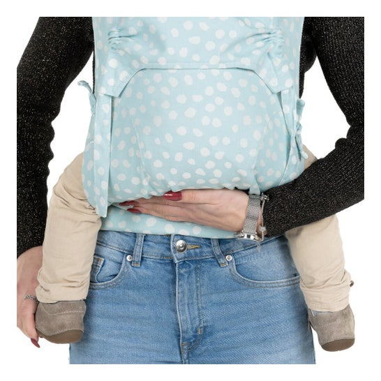 Mochila Fidella Fusion Polka Dots Sky Blue Baby Fusion Backpack