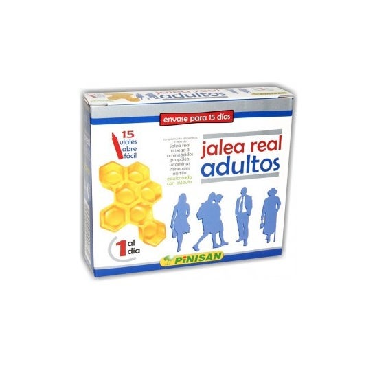 Geleia real Pinisan adultos 15uds