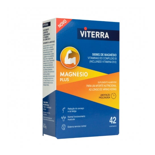 Omega Pharma Viterra Magnésio Plus 42comp