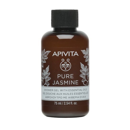 Apivita Pure Jasmine Shower Gel 75ml