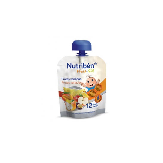 Nutriben Fruit e vá vários frutos 90 G