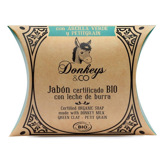 Burros & Co. Barro Verde & Sabão de Grão Pequeno 100g