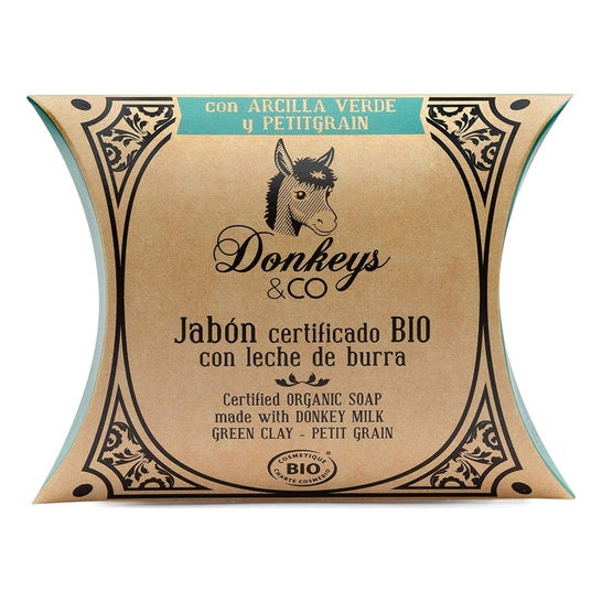 Burros & Co. Barro Verde & Sabão de Grão Pequeno 100g