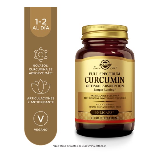 Solgar Full Spectrum Curcumin 30caps