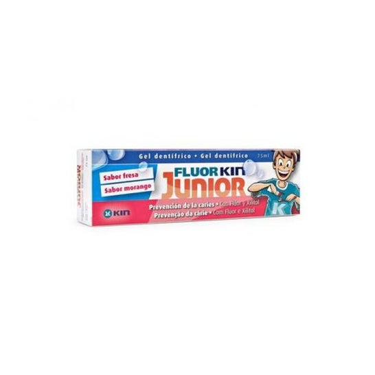 Fluor-Kin Junior sabonete morango 75ml