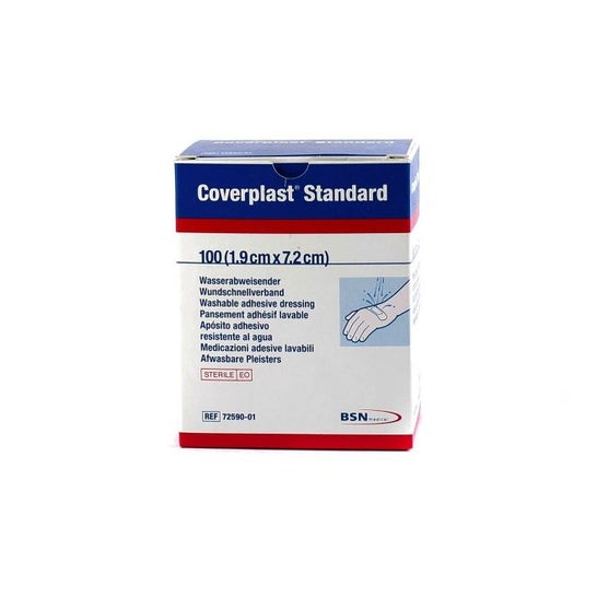 Coverplast Standard Pensos 1,9cmx7,2cm 100 Unidades