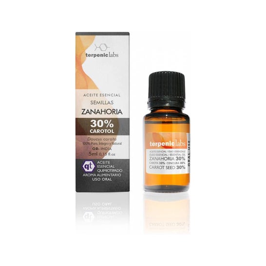 Óleo Essencial de Cenoura Terpénica 30% Carotol 5ml