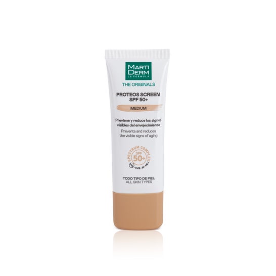 Tela Martiderm Proteos Spf 50+ Medium 40 ml