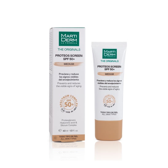 Tela Martiderm Proteos Spf 50+ Medium 40 ml