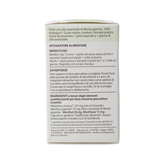 Pranarom Perles Menthe Poivree Bio 60 Pranarôm,