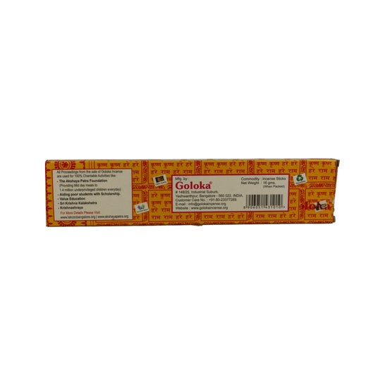 Bastão de incenso Yersana Goloka Nag Champa