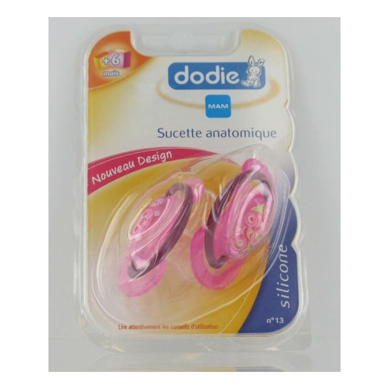 Dodie Pacifier Ortho Si+4M 2Rp Do