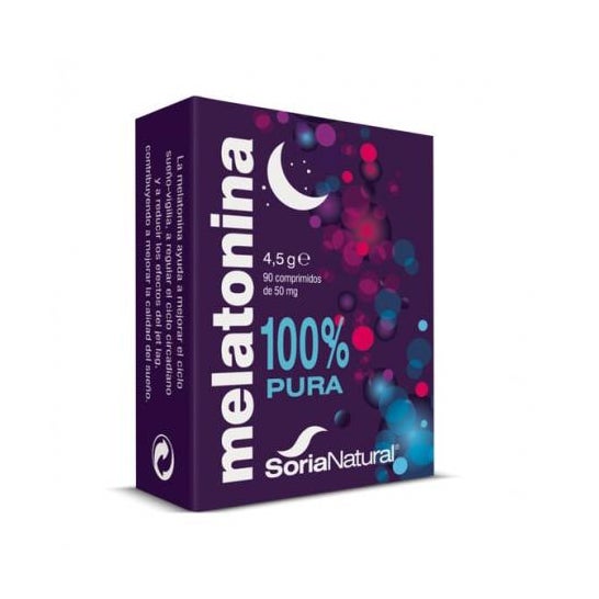 Soria Melatonina Natural 100% Pura 90comp