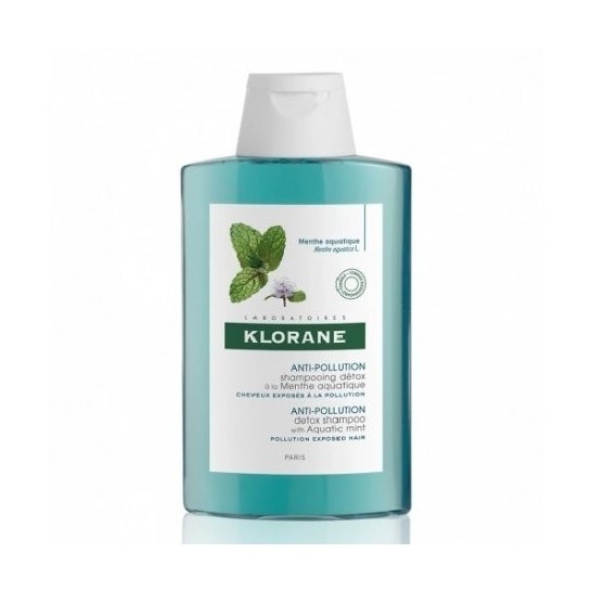 Shampoo Desintoxicante Anti-Poluição Klorane com Hortelã Aquática 200ml