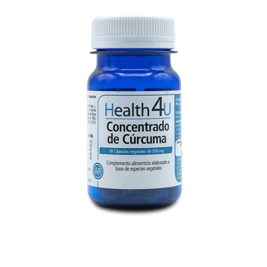 H4U Concentrado de Cúrcuma 30 Cápsulas Vegetais de 550 mg