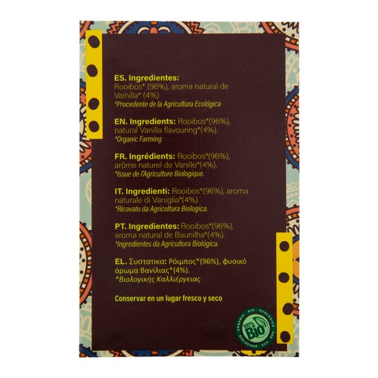 Artemis Rooibos Baunilha Bio 20 Sachets