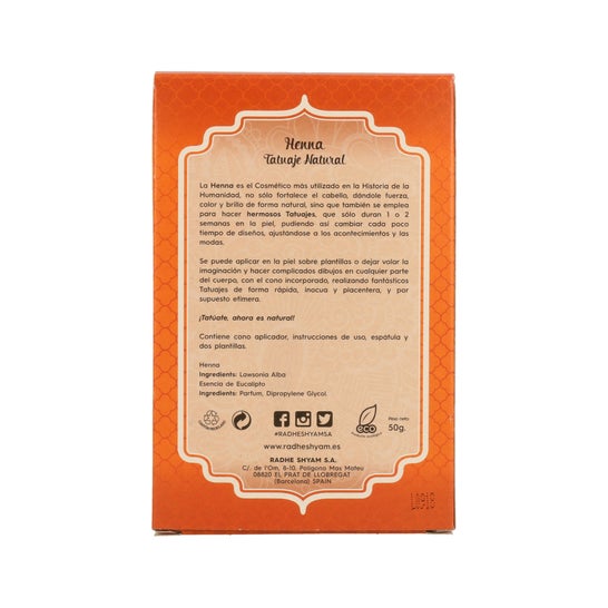 Radhe Shyam Henna Tatuagem Natural