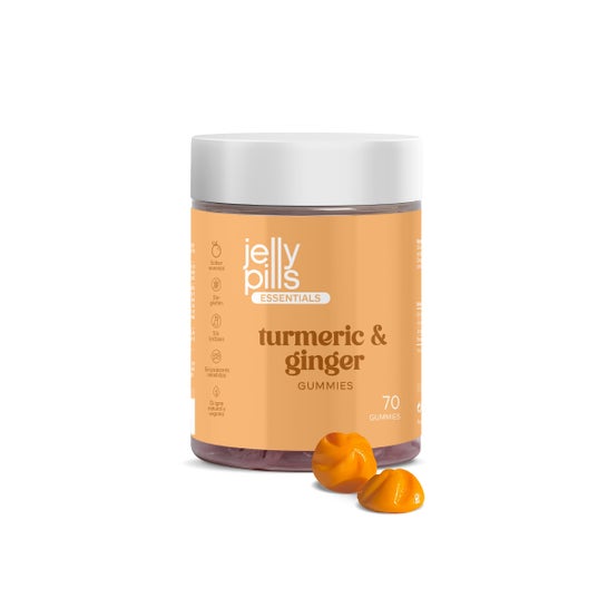 Jelly Pills® Turmeric & Ginger Gummies 70uds