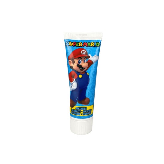 Super Mario Pasta de Dentes Morango 75 ml