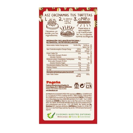 Radisson Dieta de bolos de arroz sem glúten orgânico 130g