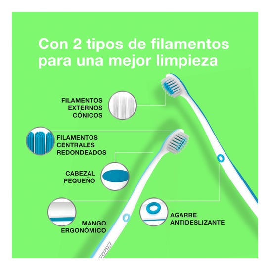 Fluocaril Cepillo Dental Suave 20/100 1ud