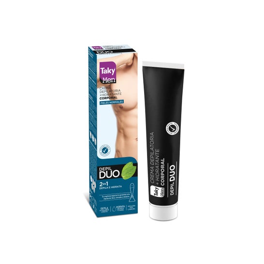 Creme Depilatório Depilatório Taky Man Duo 3 Minutos Hidratante 200ml