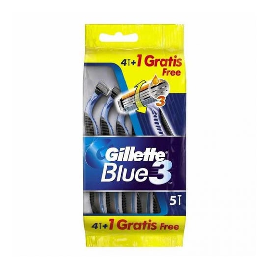 Gillette Blue 3 4+1 Conjunto Livre