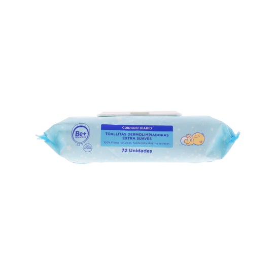 Be + Pediatrics extra gentil dermolimpiadores toalhetes 72uds