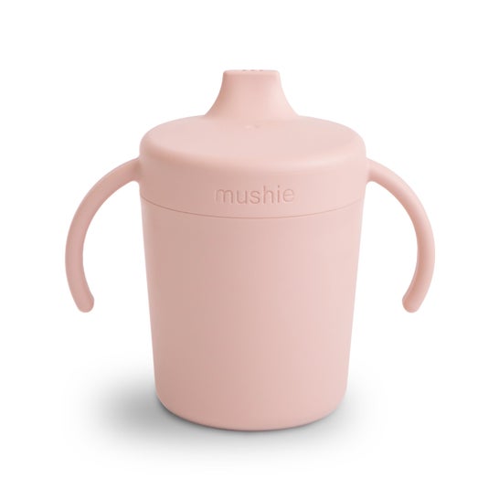Mushie Copo com Bocal de Aprendizagem Blush 230 ml