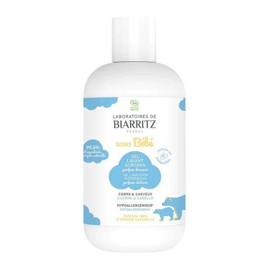 Laboratoires de Biarritz Bebê Gel Limpeza Surgras Suave 200ml